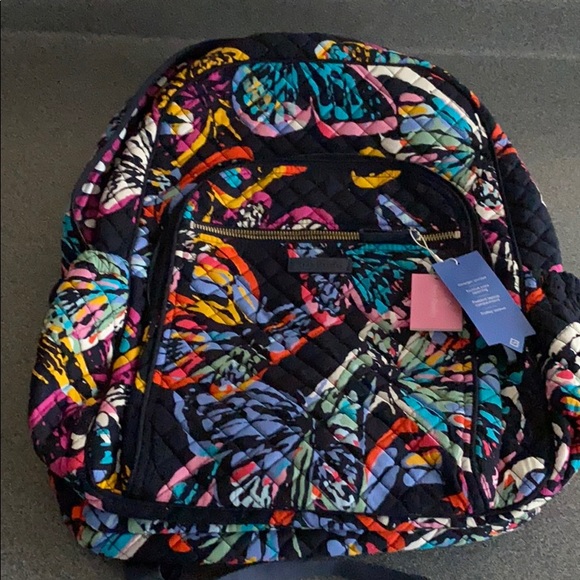 vera bradley butterfly flutter backpack